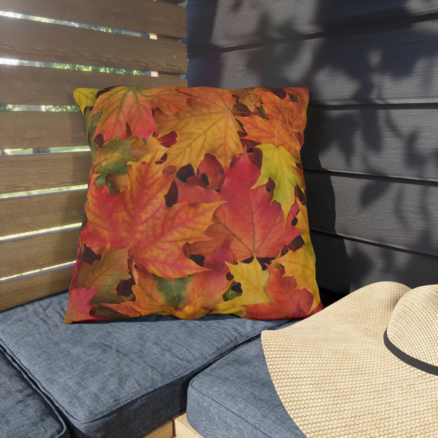 Outdoor Pillows Autumn Leaves