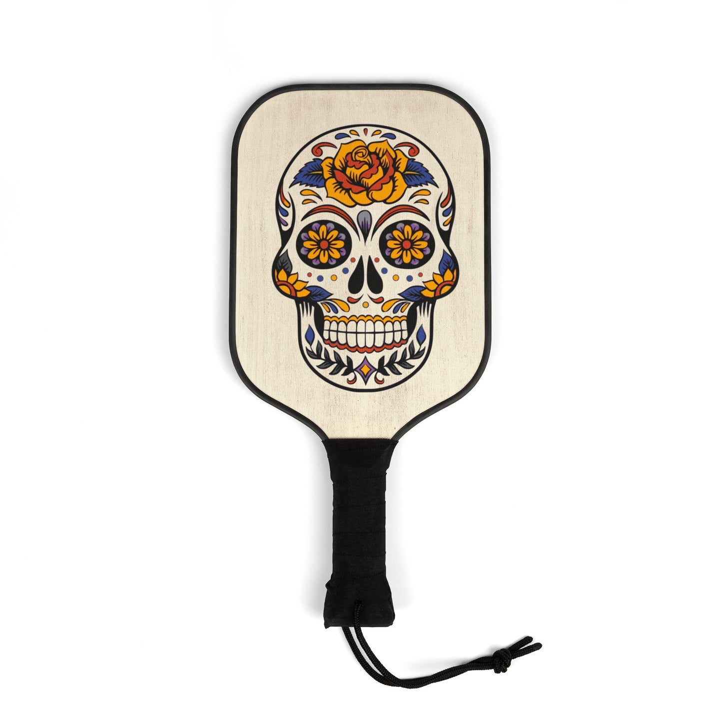Pickleball Kit Game Children Skull Flowers Great Fun !