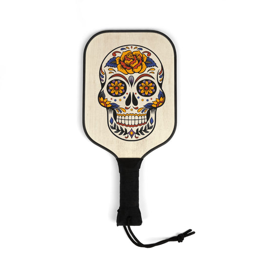 Pickleball Kit Game Children Skull Flowers Great Fun !