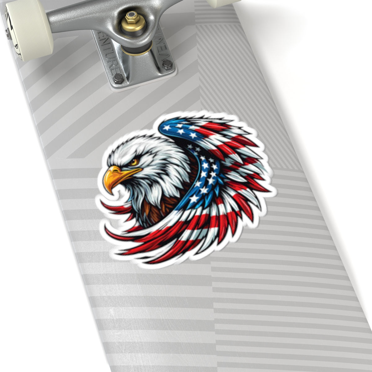Patriotic Eagle Stickers, Kiss-Cut Stickers for Laptop, Water Bottle, Car Decor, Memorial Day, 4th of July, Americana