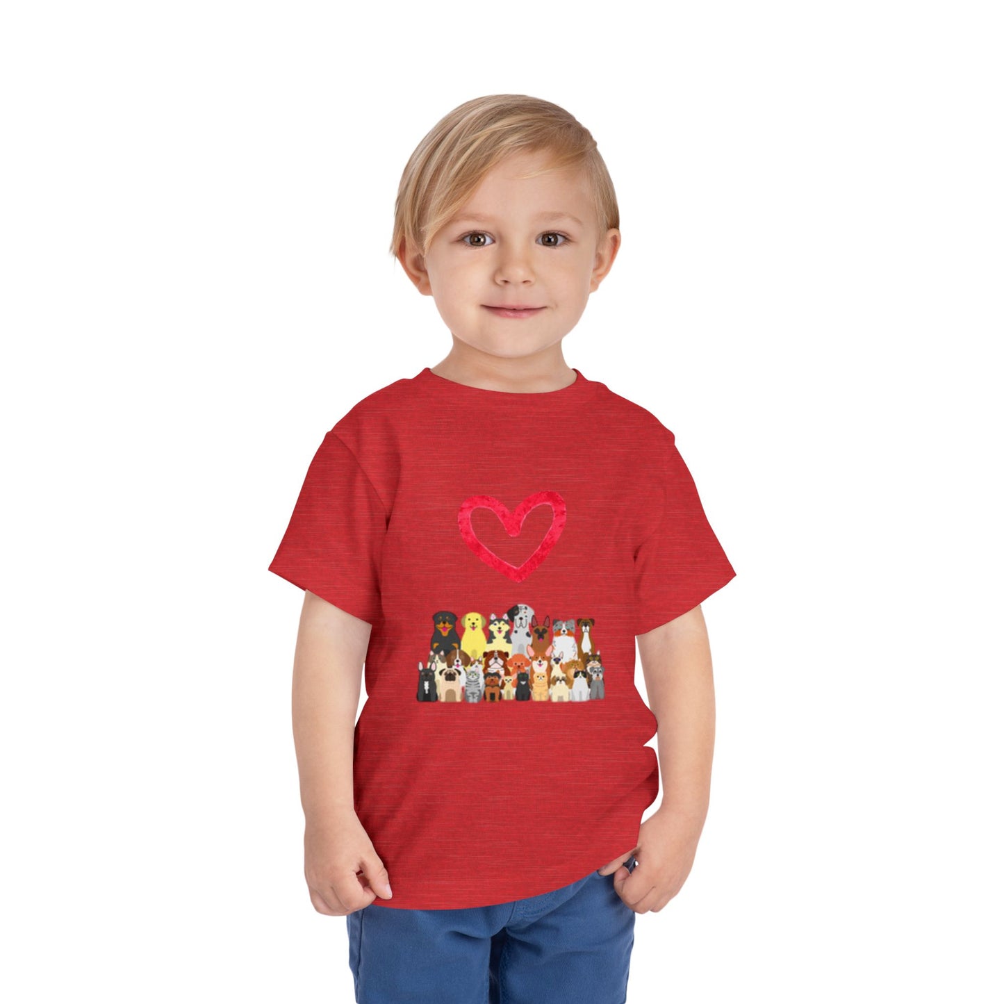 Adorable Animal Love Toddler Tee, Animal Lovers Gift, Cute Kids Shirt, Birthday Outfit, Pet Appreciation Day