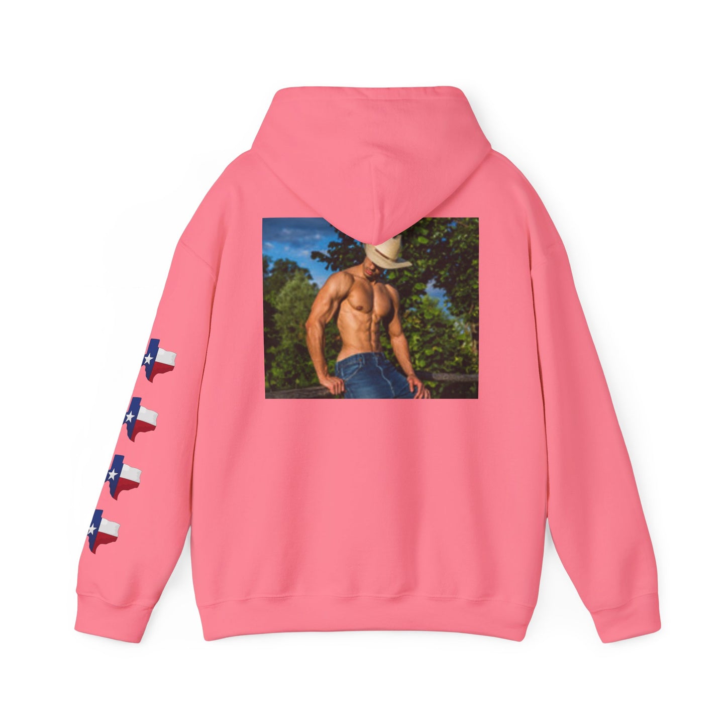 Sweat à capuche graphique Texas Cowboy pour hommes et femmes 