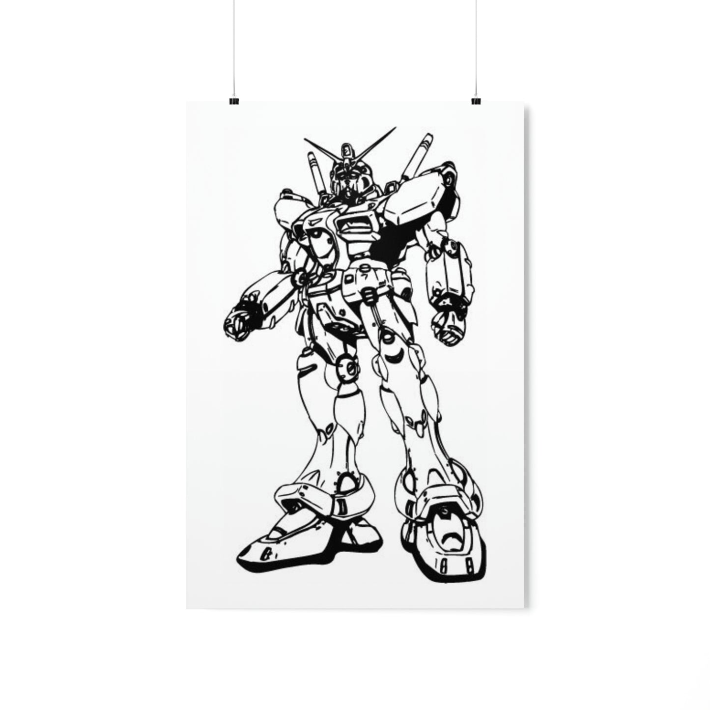 Figuras de acción en pósteres verticales mate de primera calidad, ideales como regalo de cumpleaños para la habitación de los niños.