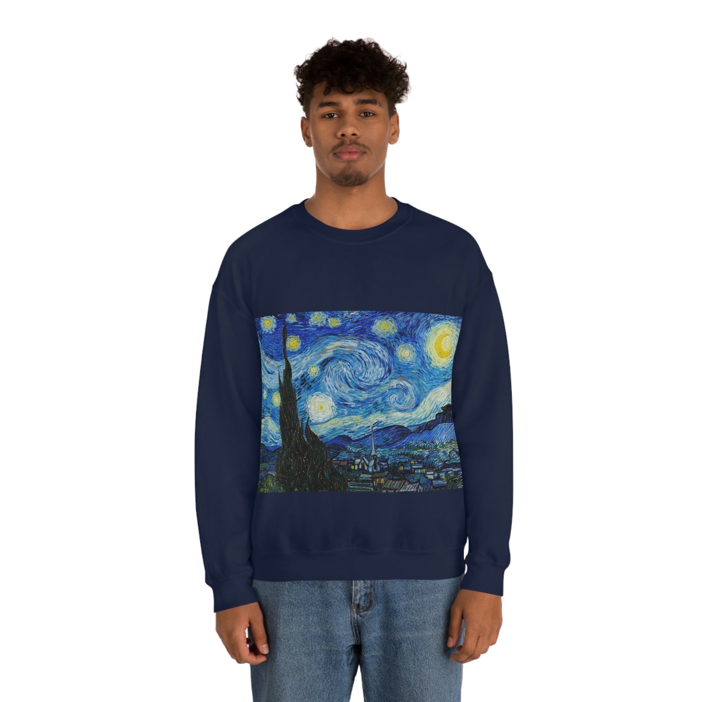 Sudadera de Vincent van Gogh con la noche estrellada Shookie Mookie