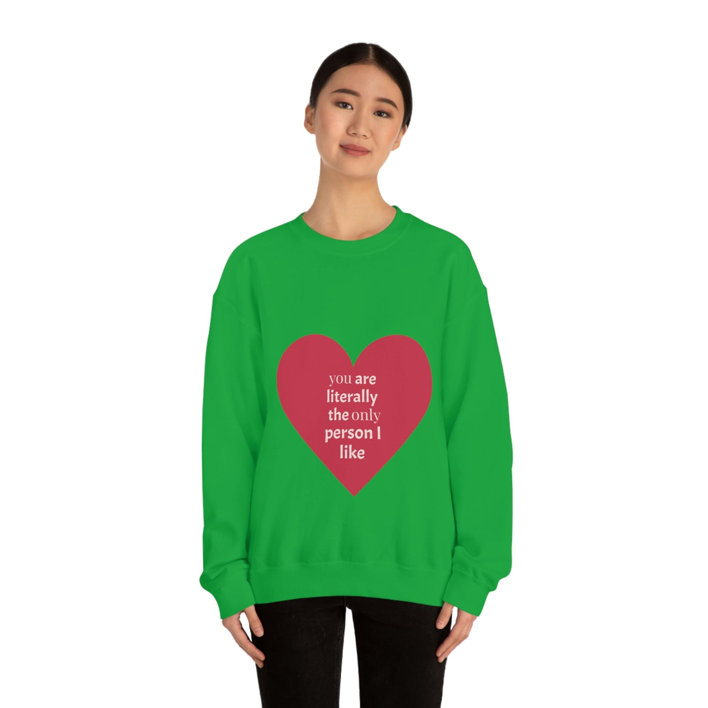 Sudadera de corazón rojo ¡Definitivamente un regalo encantador!