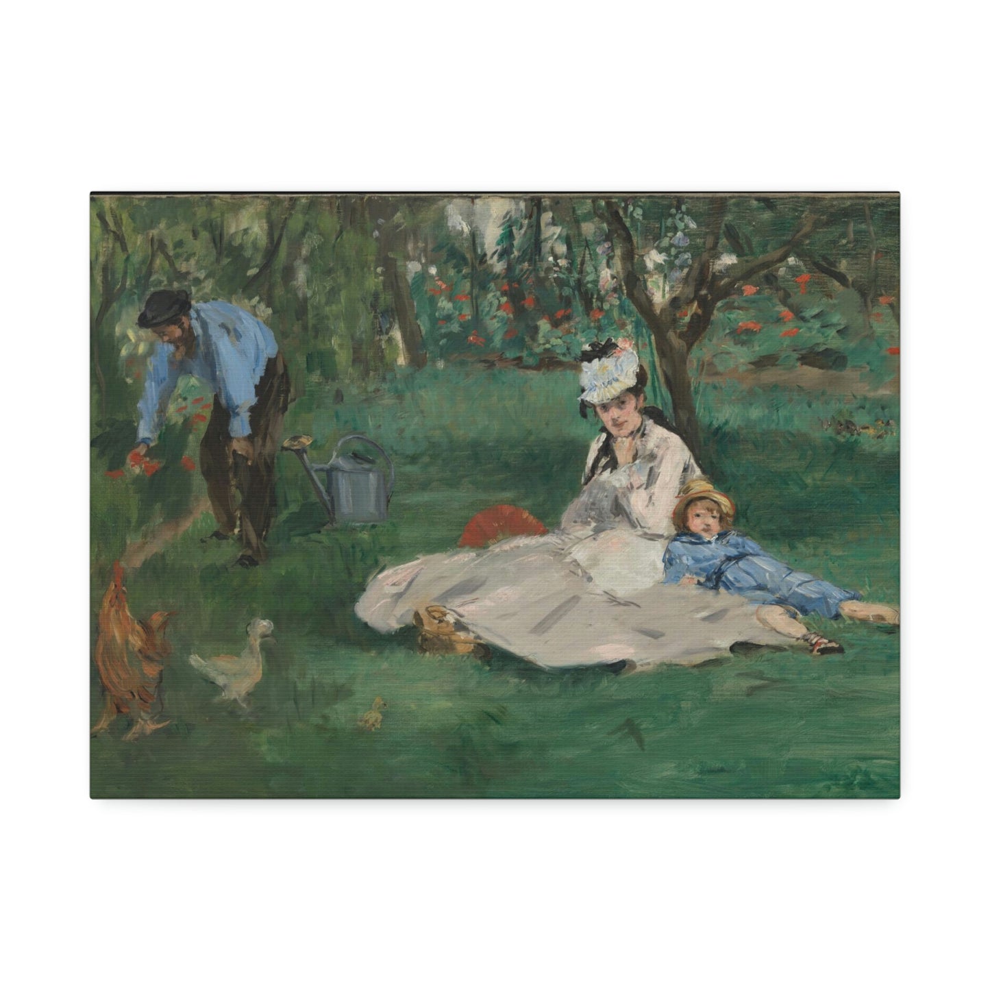 Relaxing the day away Canvas The Metropolitan Museum of Art in New York