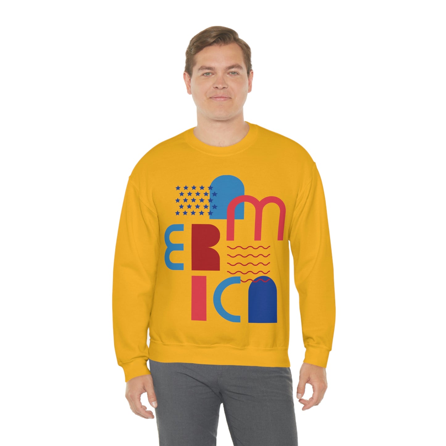 Sweat-shirt ras du cou America, il a l'air fabuleux ! 