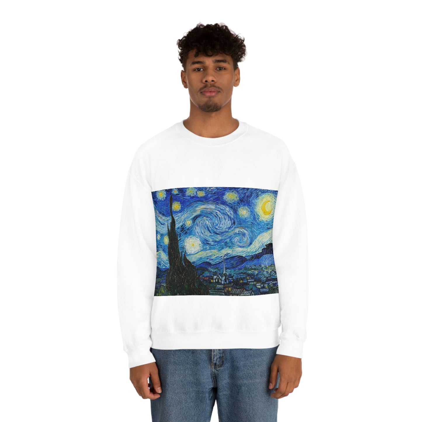 Sudadera de Vincent van Gogh con la noche estrellada Shookie Mookie