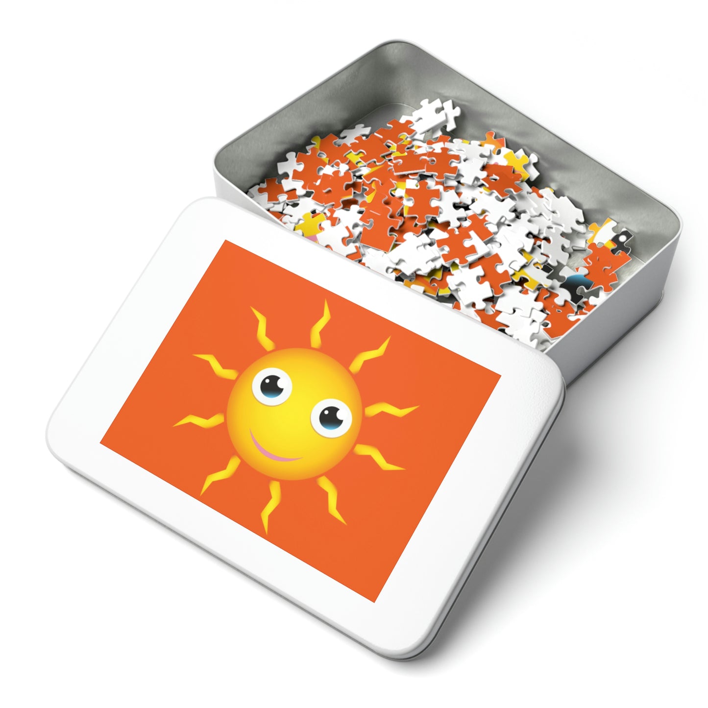 Happy Yellow Sun Jigsaw Puzzle I Love Games!
