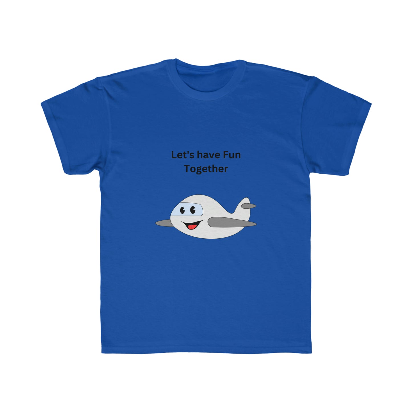 T-shirt Jeunesse Avion Je veux ce T-shirt pour mon anniversaire !