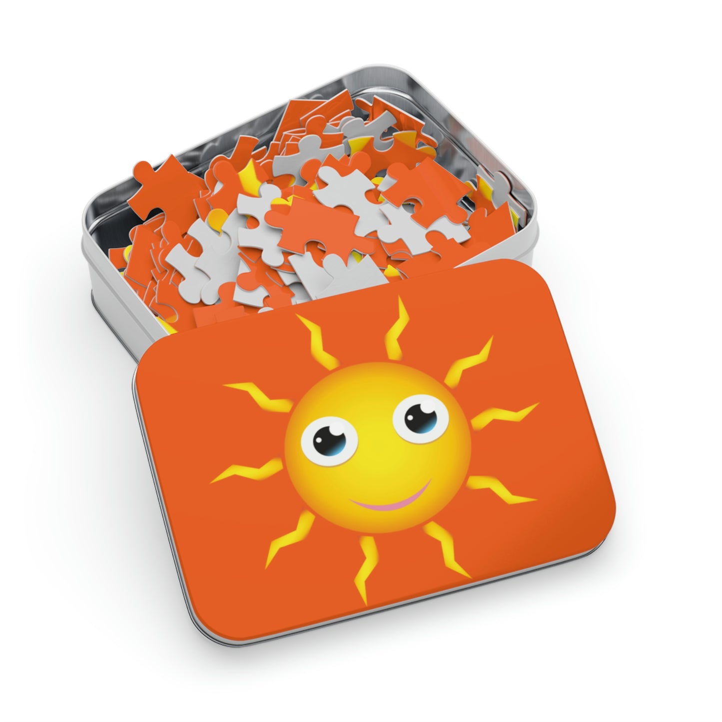 Happy Yellow Sun Jigsaw Puzzle I Love Games!