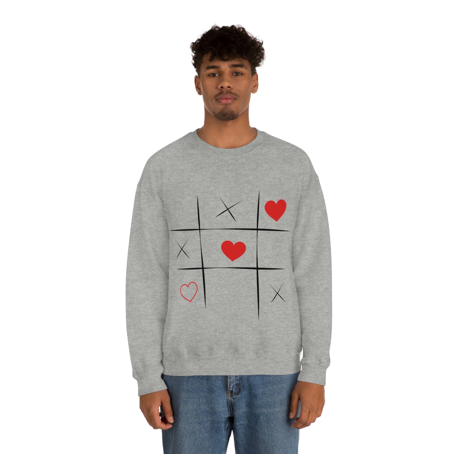 Sweat-shirt ras du cou Tic Tac Toe Ma fille adorerait ce sweat-shirt !