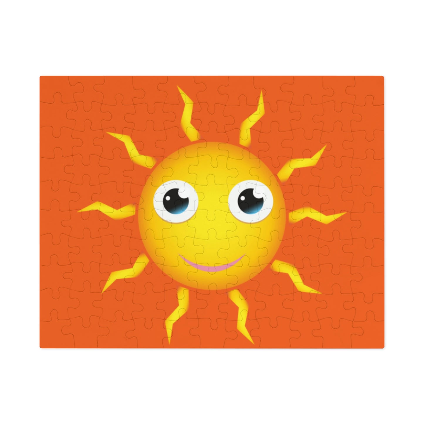 Happy Yellow Sun Jigsaw Puzzle I Love Games!