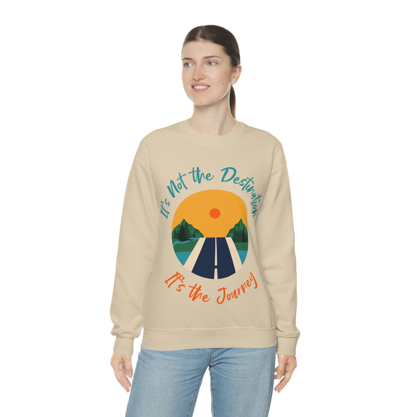 Sweat-shirt ras du cou Destination Journey