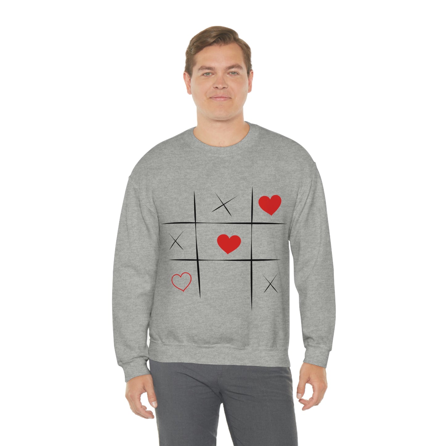 Sweat-shirt ras du cou Tic Tac Toe Ma fille adorerait ce sweat-shirt !