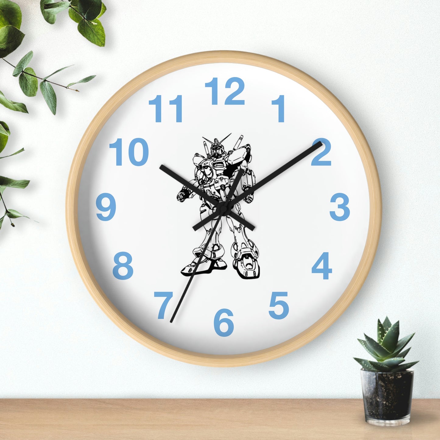 Horloge murale comique Johny Doomsday Les enfants adoreront cette horloge !