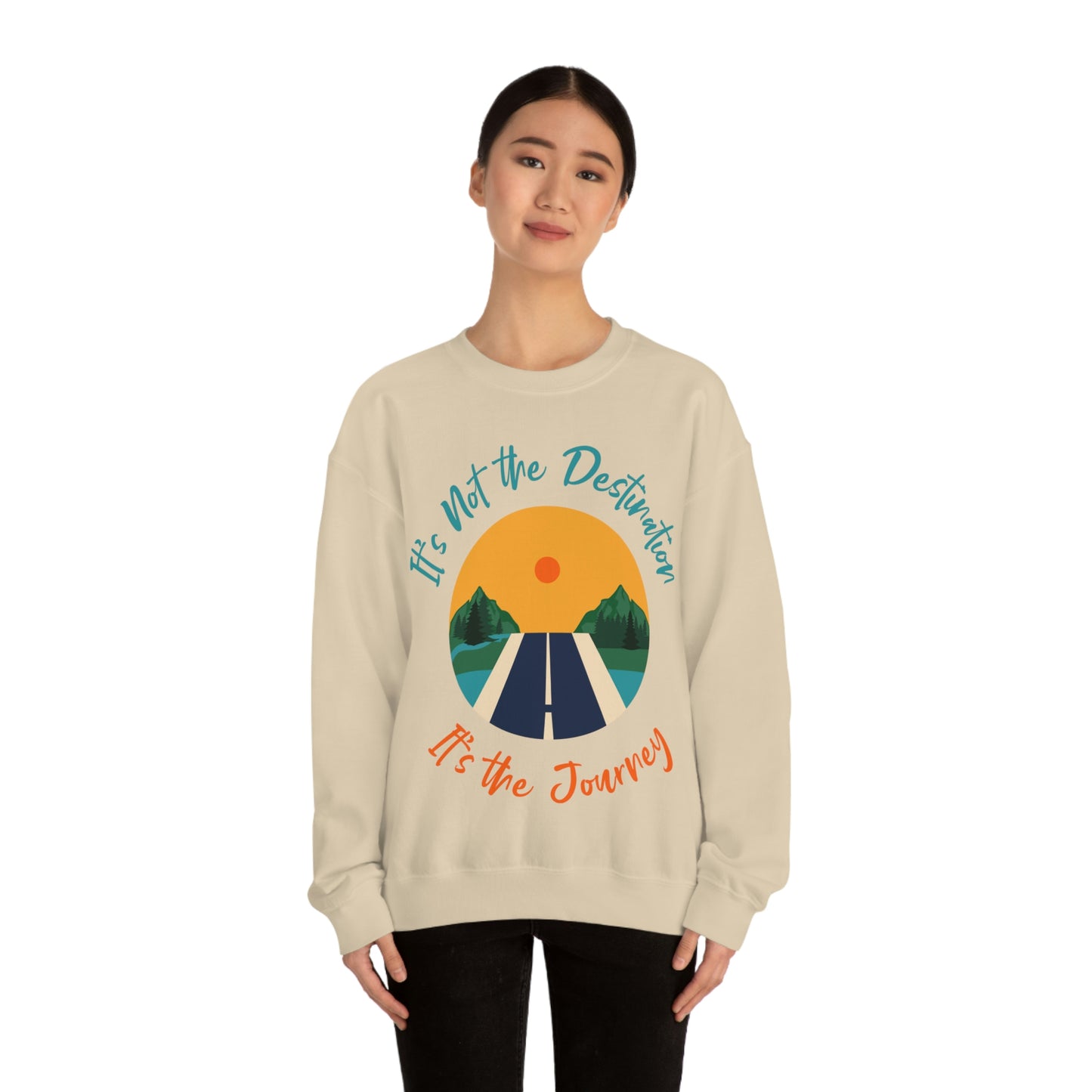 Sweat-shirt ras du cou Destination Journey
