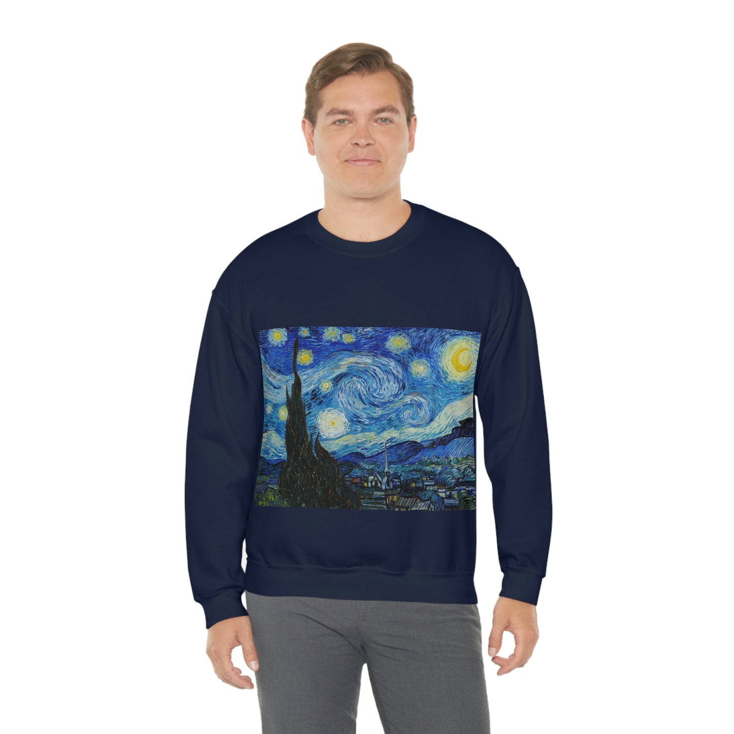 Sudadera de Vincent van Gogh con la noche estrellada Shookie Mookie