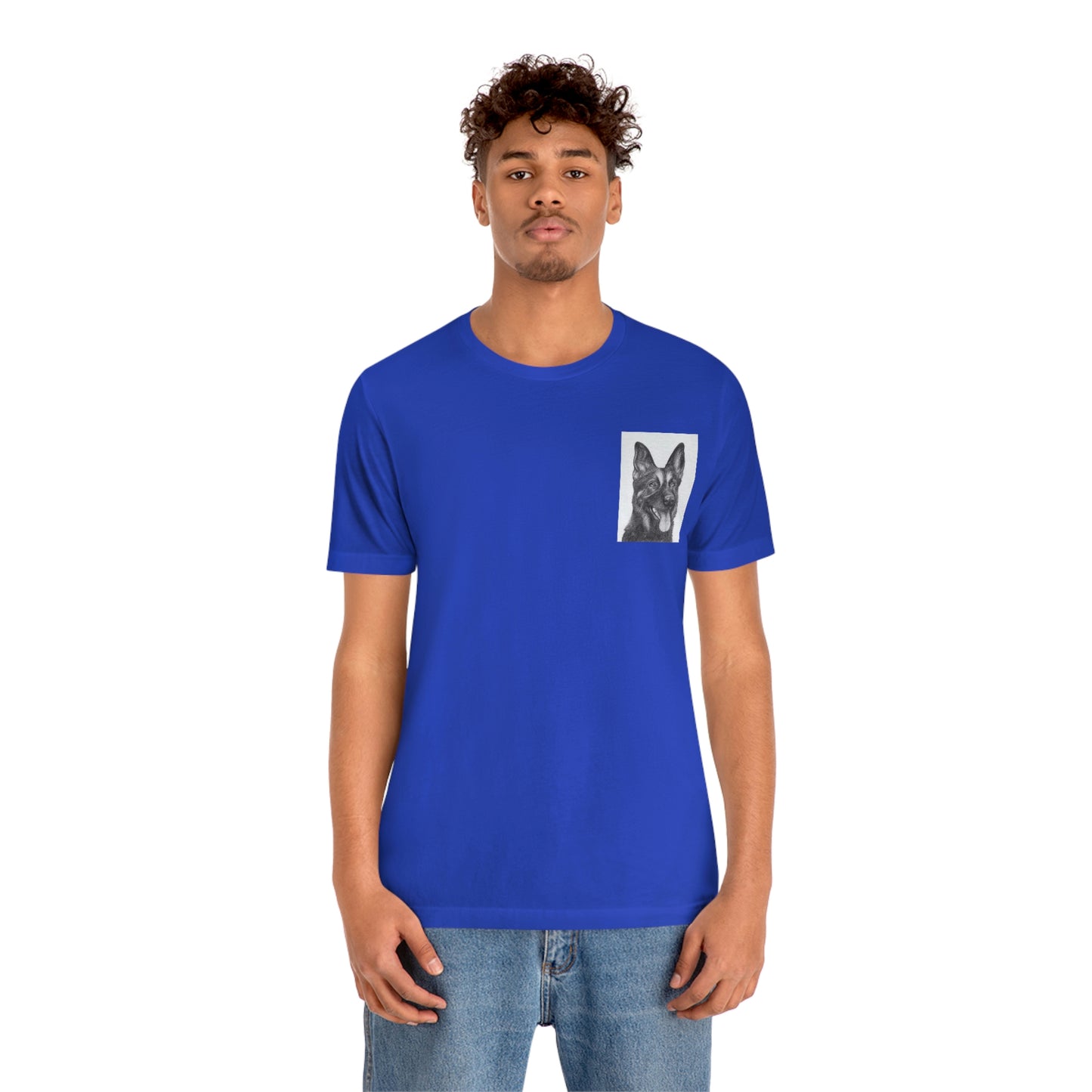 Sleep with Dogs you will get fleas Unisex Jersey Short Sleeve T-shirt GIFT