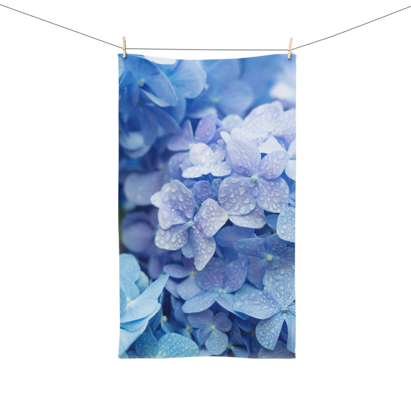 Purple Flowers Hand Towel Great Gifts! Birthday Anniversary Just Because