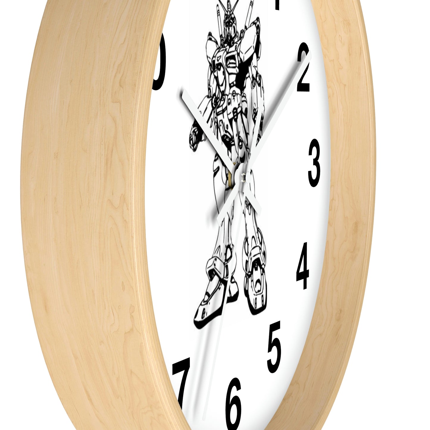 Reloj de pared con diseño de cómic Johny Doomsday. ¡Un fantástico regalo para niños!