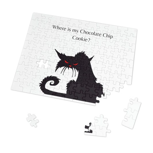 Black Cat Jigsaw Puzzle I Love Games!