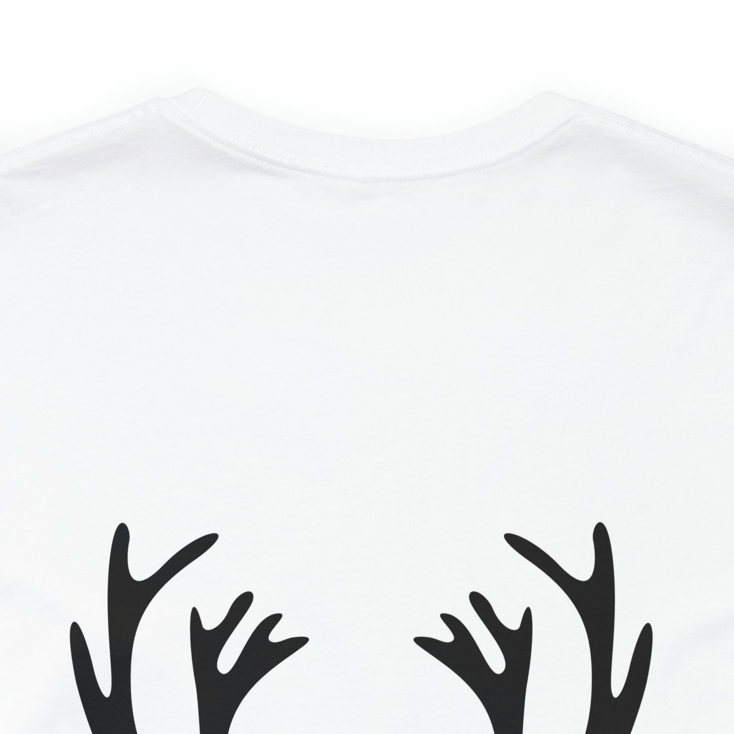 Silhouette Deer Unisex Jersey Short Sleeve T-shirt Work Traveling Restaurant Bowling