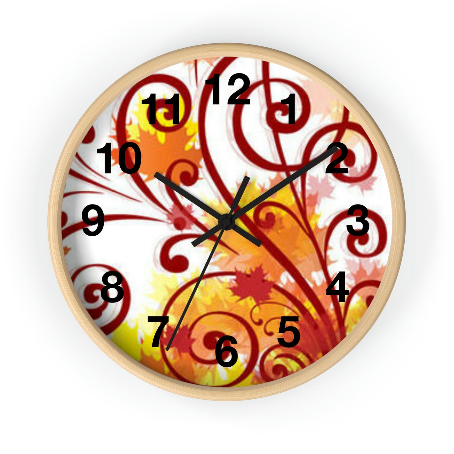 Festive Designs Wall Clock Momma Loves This Clock