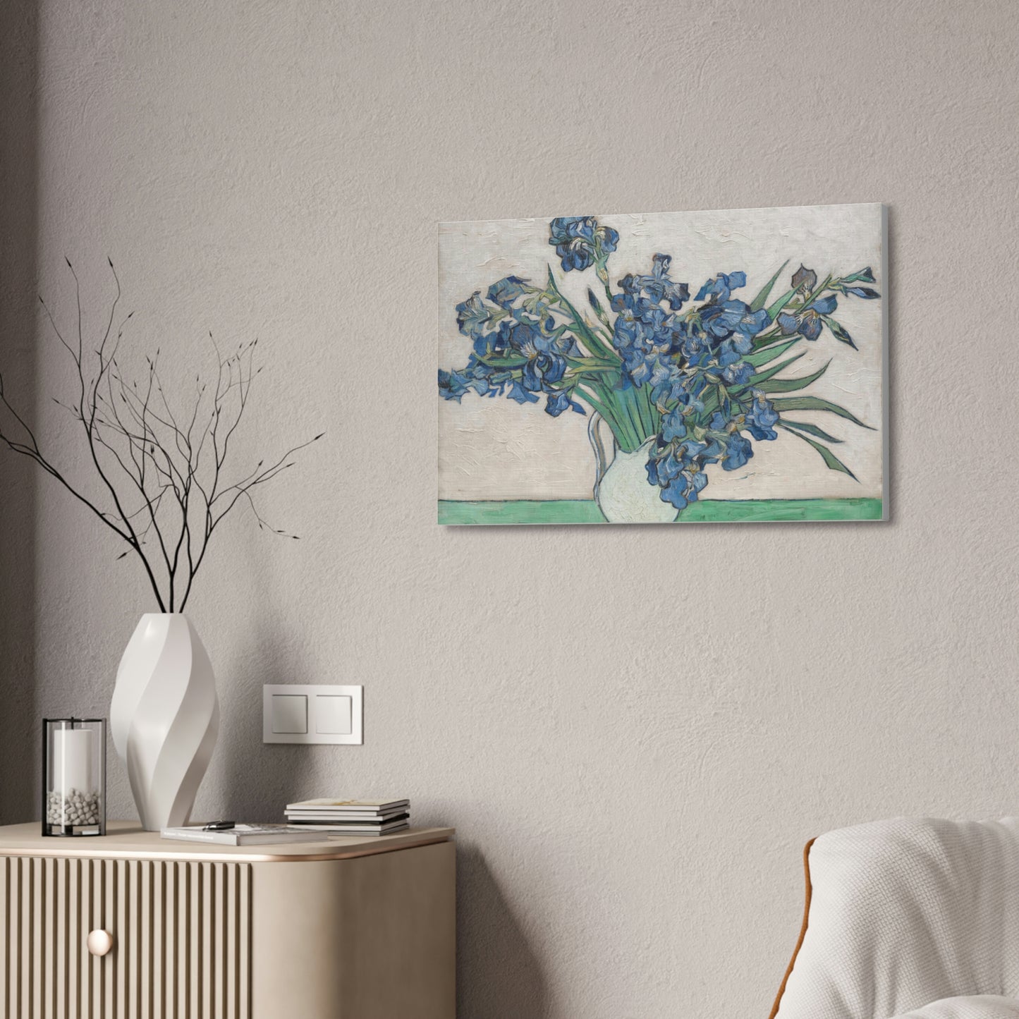 Purple Iris Canvas The Metropolitan Museum of Art in New York