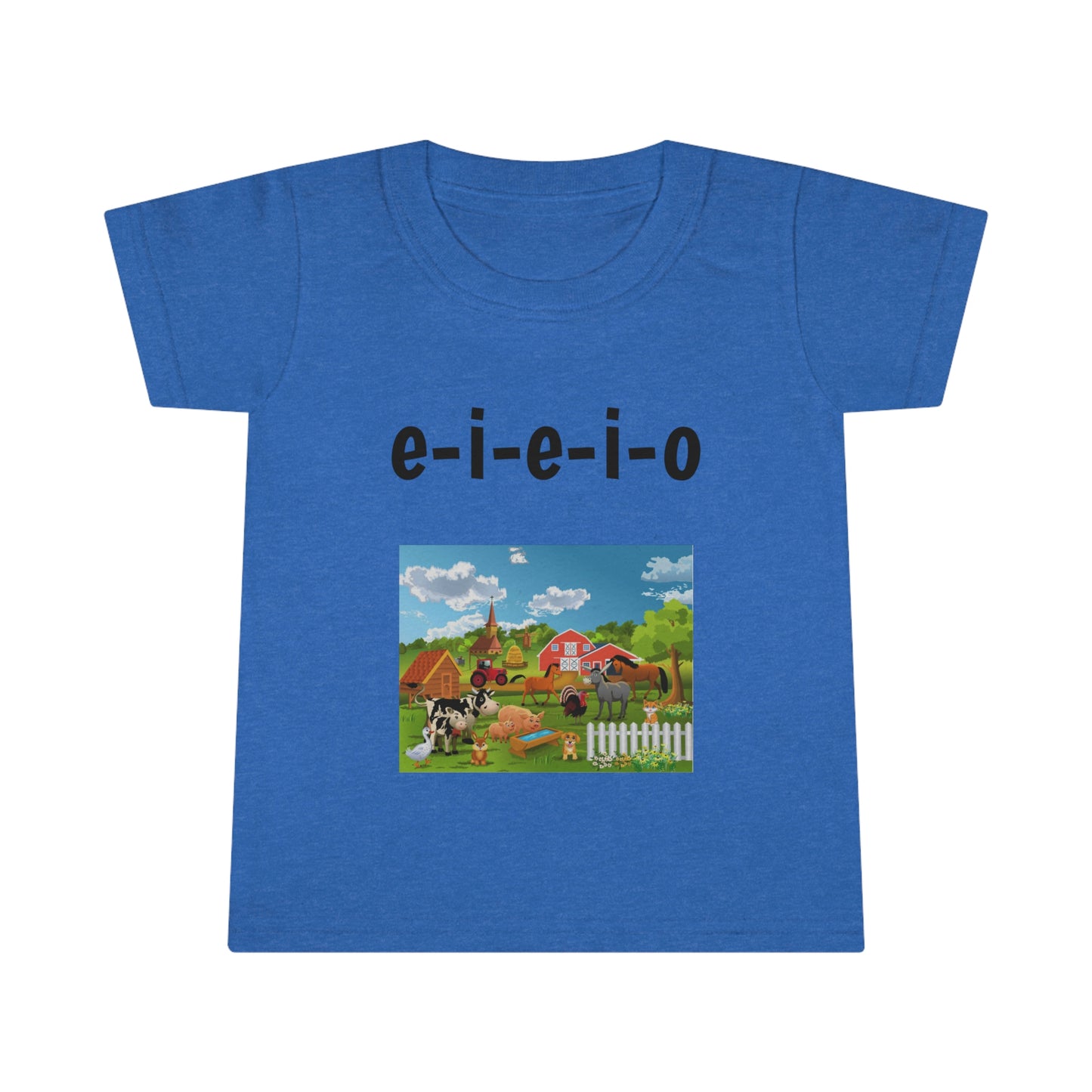 e-i-e-i-o Farm Animals Toddler T-shirt