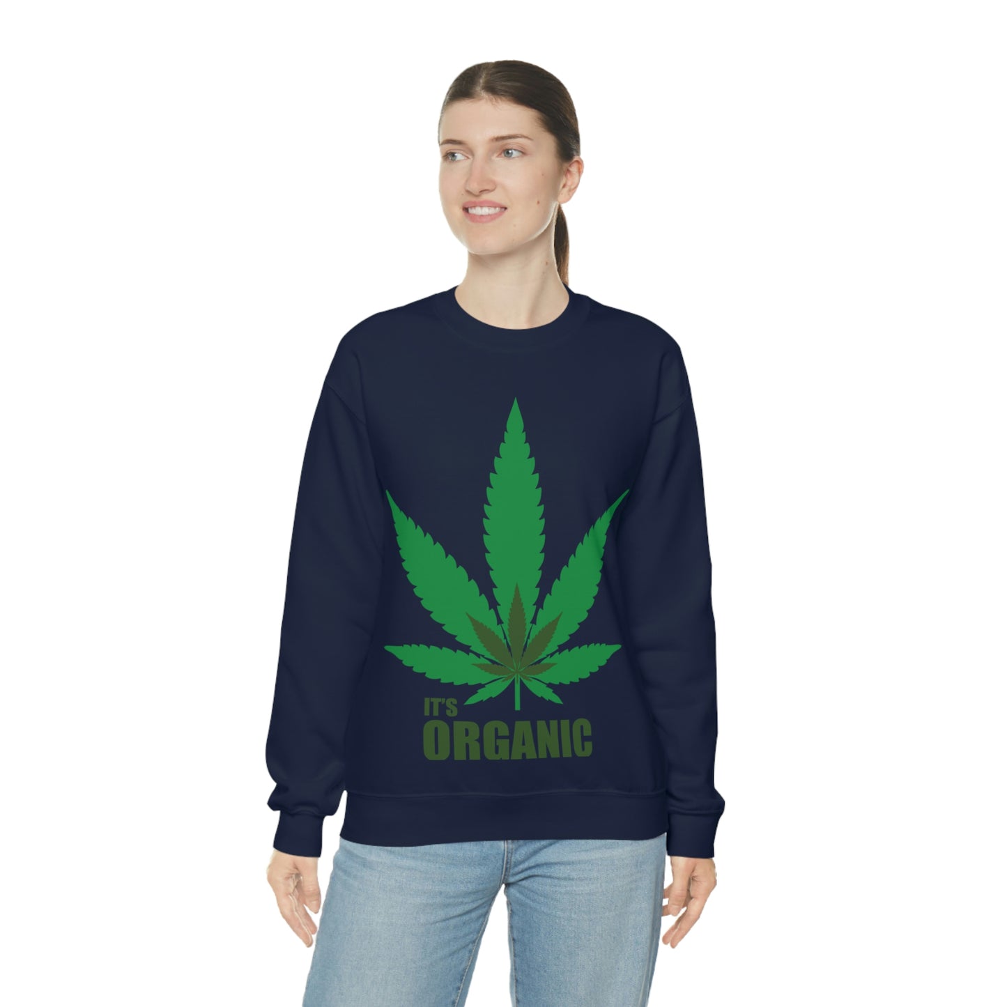 Sudadera Es Hoja Verde Orgánica ¡Vamos a una fiesta!