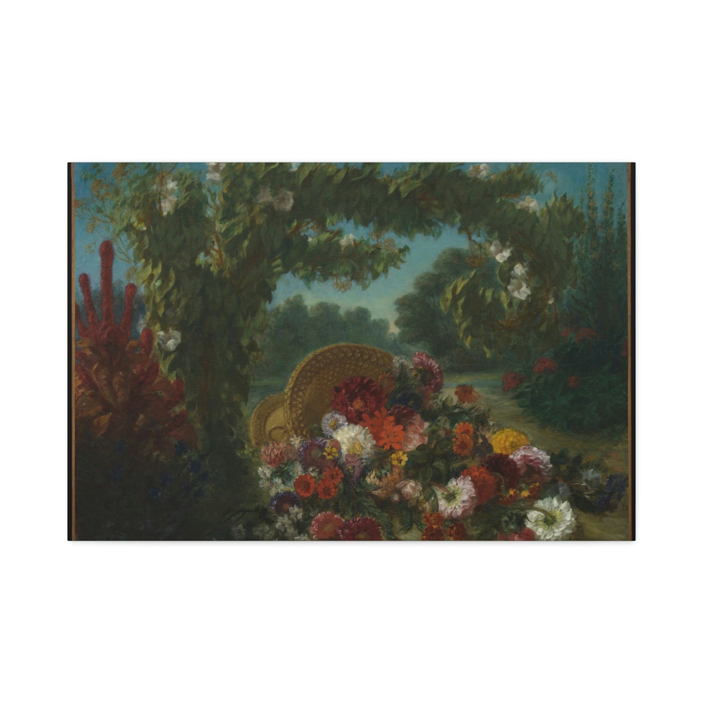 Footsteps of Happiness. Canvas. The Metropolitan Museum of Art in New York. This  Art will look Magnificent in any room of your Home and Business. Absolutely a Conversation waiting to happen. Must purchase this work of Art. Everyday will be full of Smiles and Laughter.