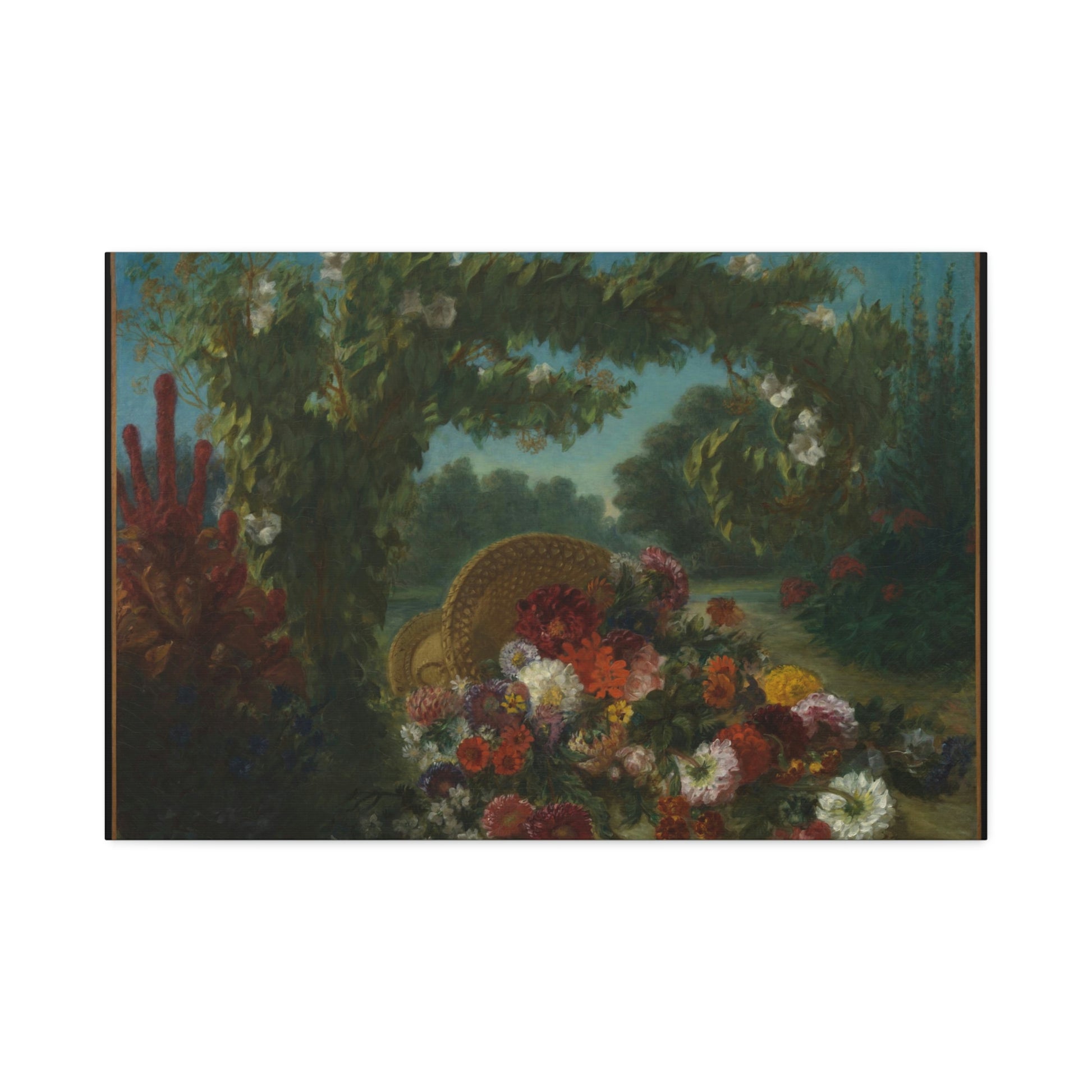 Footsteps of Happiness. Canvas. The Metropolitan Museum of Art in New York. This  Art will look Magnificent in any room of your Home and Business. Absolutely a Conversation waiting to happen. Must purchase this work of Art. Everyday will be full of Smiles and Laughter.