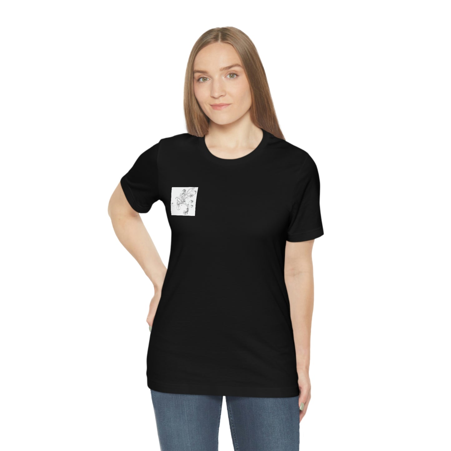 Camiseta unisex de manga corta con texto en inglés "Bruja Brew Happiness", regalo de cumpleaños y aniversario