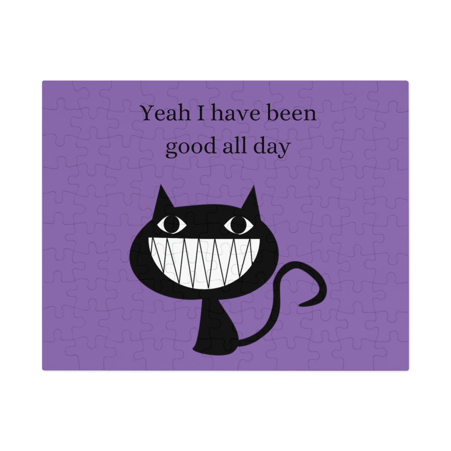 Black Cat Jigsaw Puzzle I Love Games!