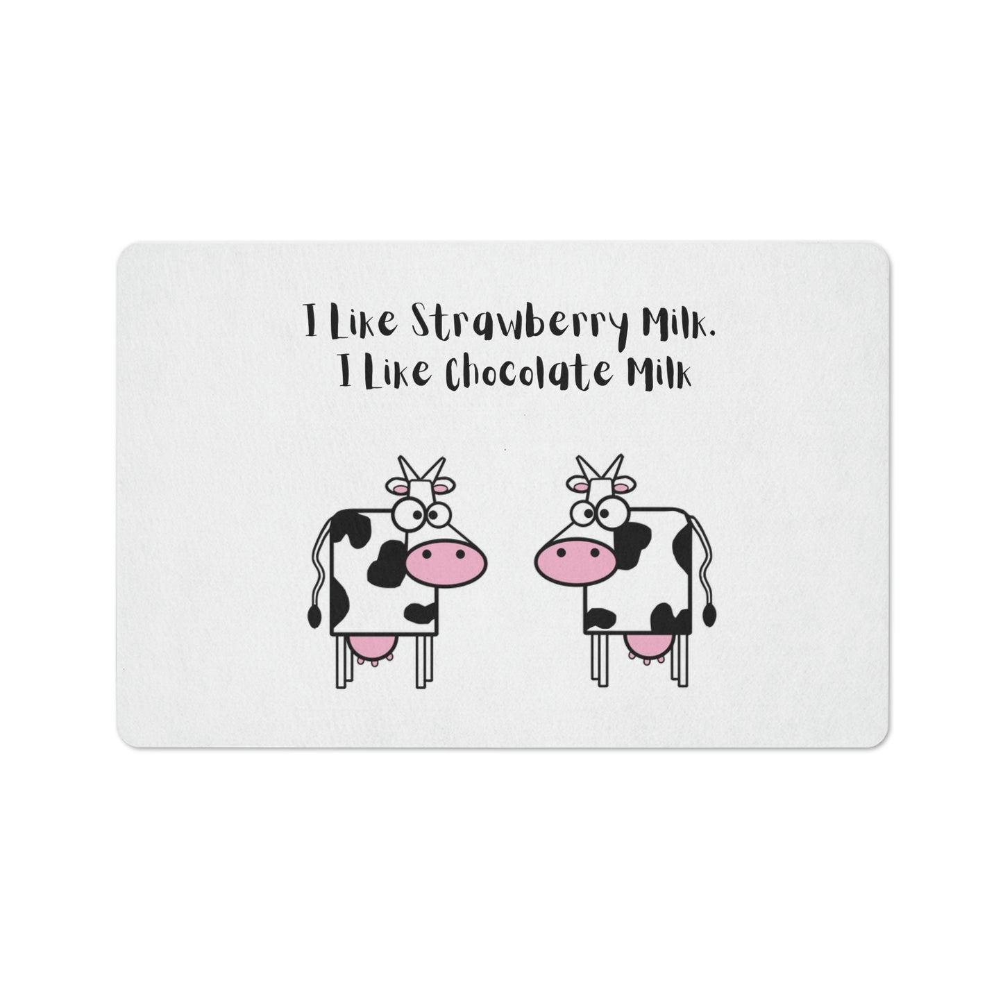 2 Funny Cows Floor Mat Children Will Love This Mat!