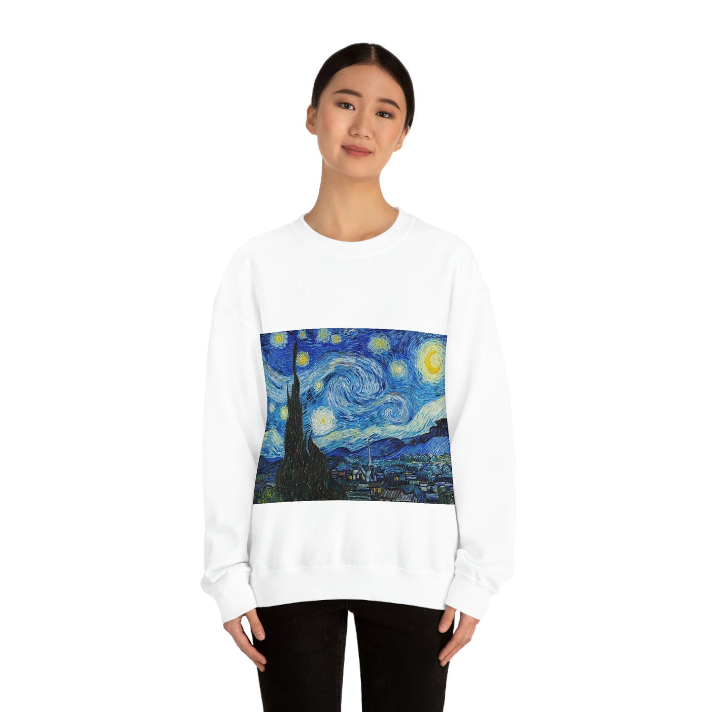 Sudadera de Vincent van Gogh con la noche estrellada Shookie Mookie