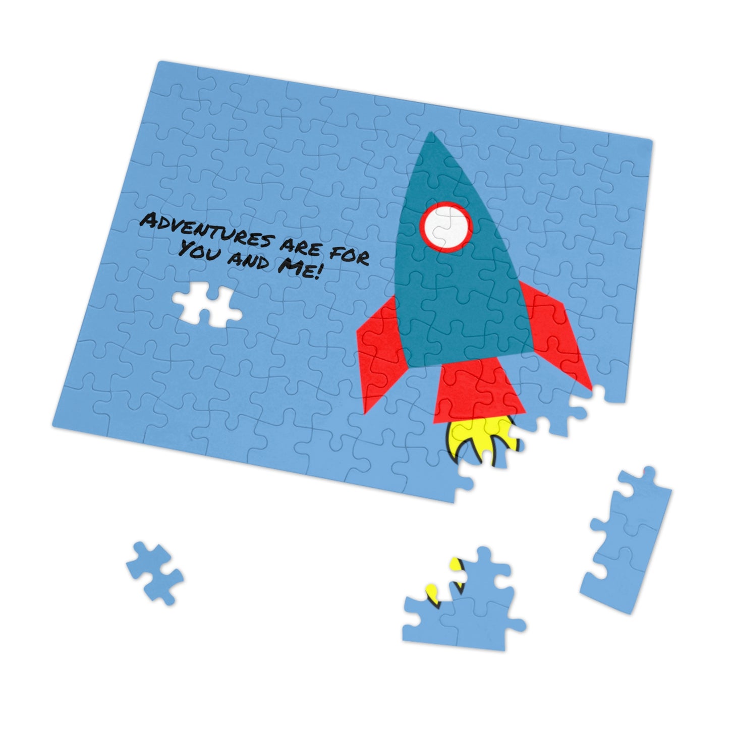 Rocket Jigsaw Puzzle I Love Games!