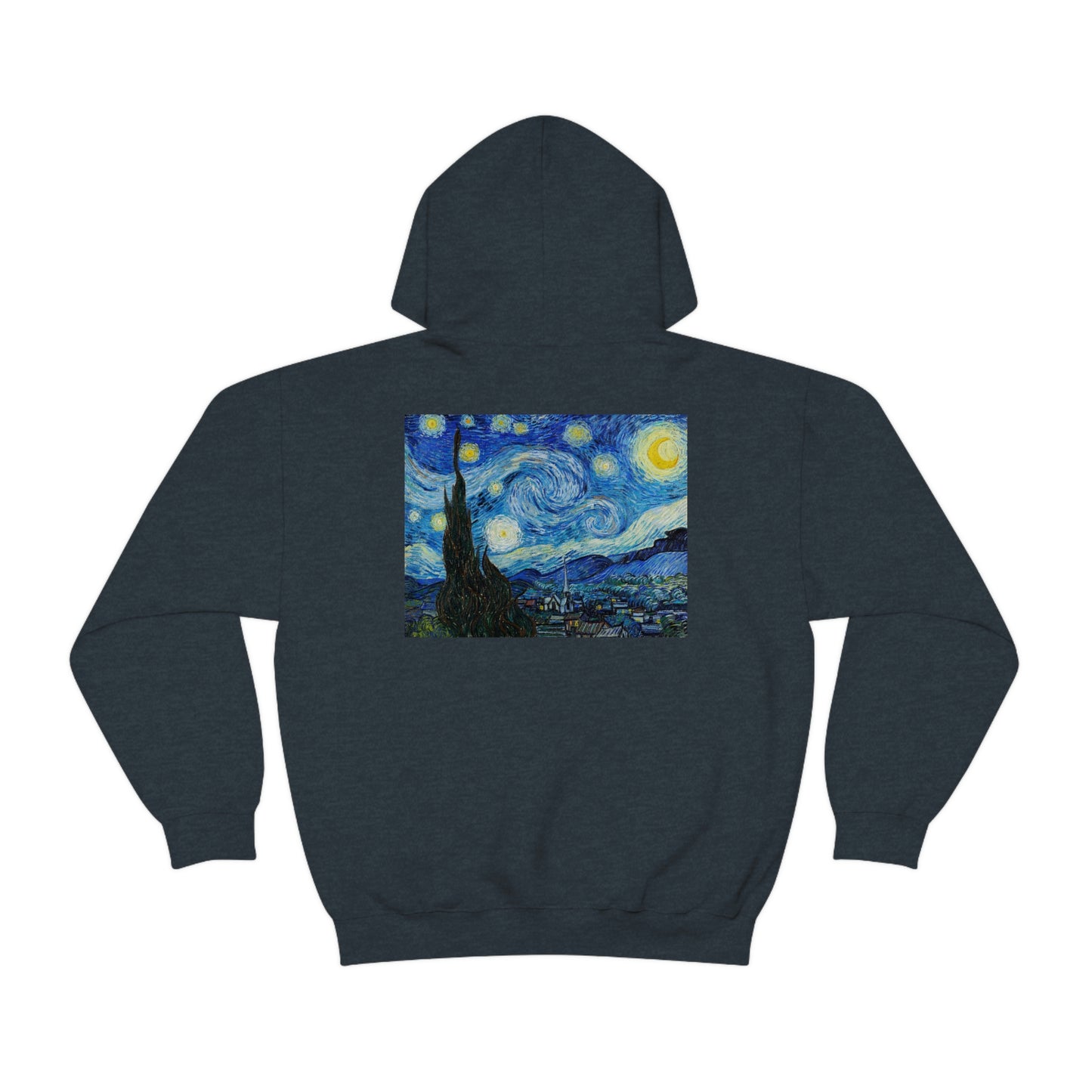 Sudadera con capucha de Vincent van Gogh La noche estrellada