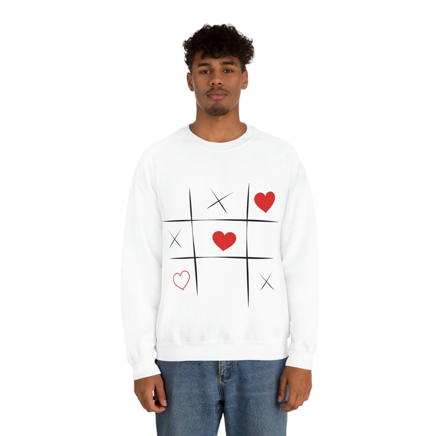 Sweat-shirt ras du cou Tic Tac Toe Ma fille adorerait ce sweat-shirt !