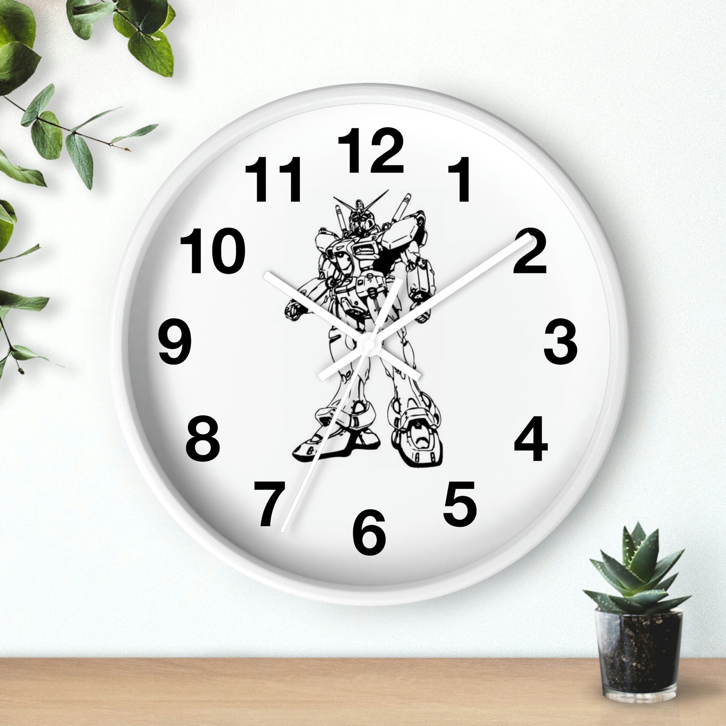 Reloj de pared con diseño de cómic Johny Doomsday. ¡Un fantástico regalo para niños!