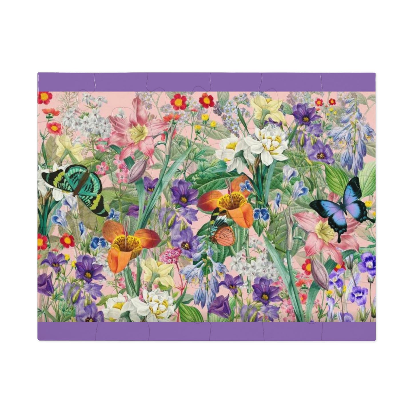 Butterfly Flower Garden Jigsaw Puzzle I Love Games!