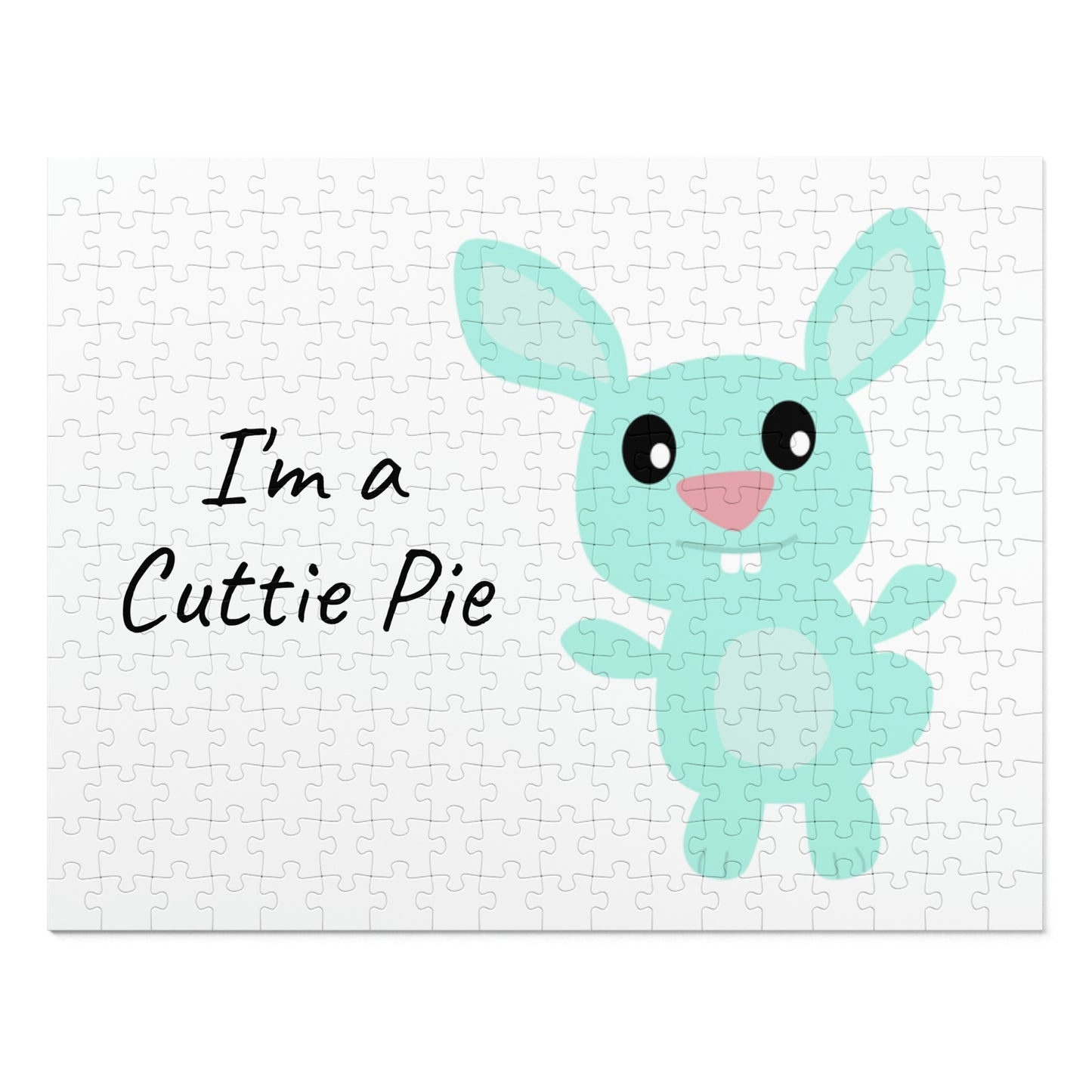 Rabbit I'm a Cuttie Pie Jigsaw Puzzle I Love Games!