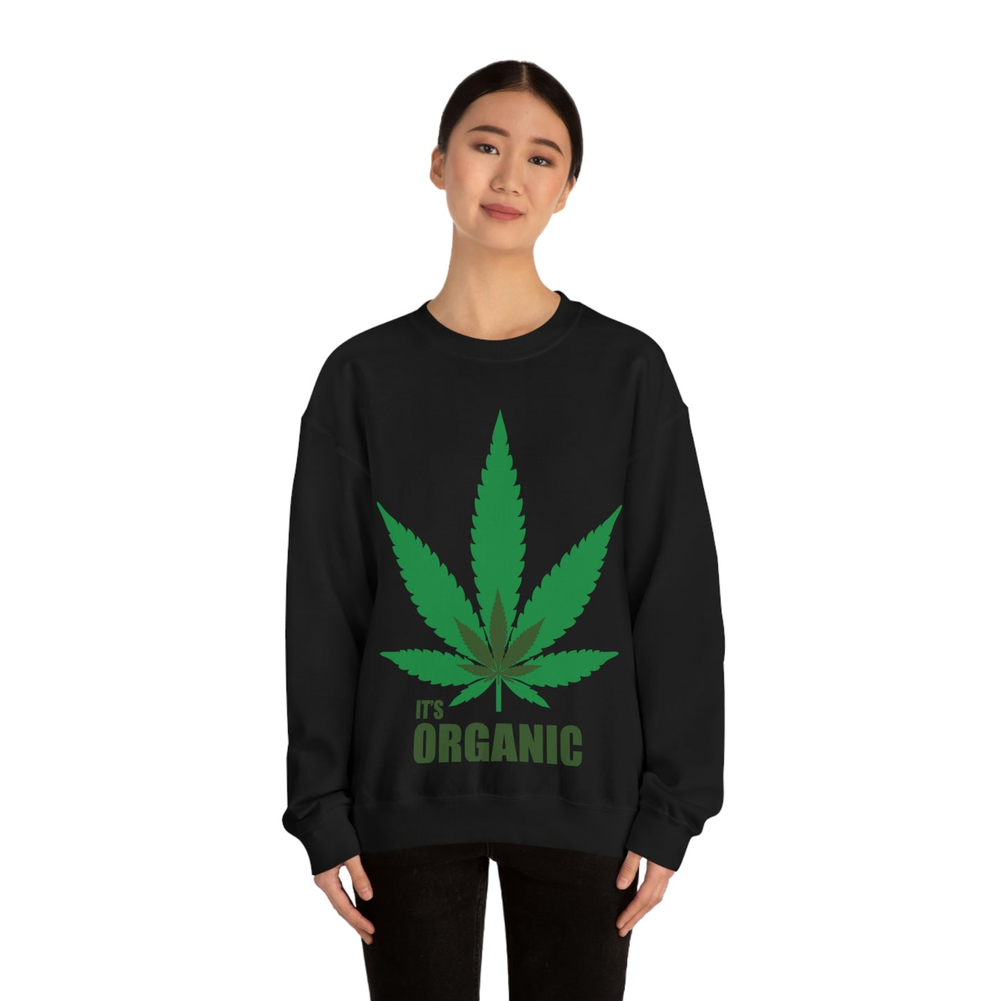 Sudadera Es Hoja Verde Orgánica ¡Vamos a una fiesta!