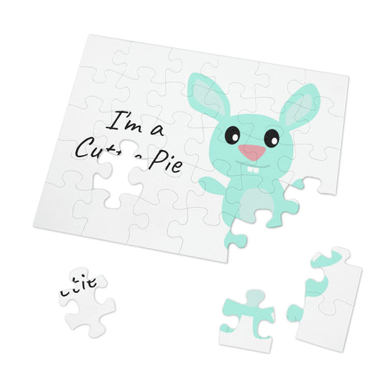 Rabbit I'm a Cuttie Pie Jigsaw Puzzle I Love Games!