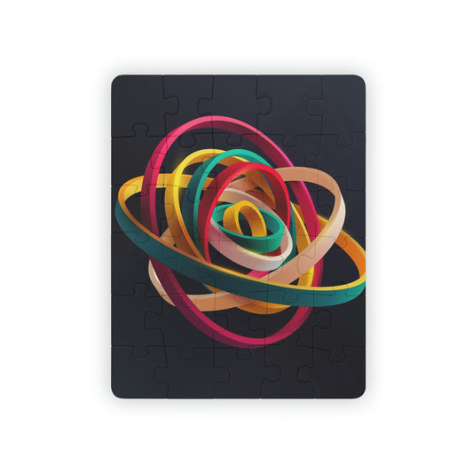 Rainbow Colored Sphere Jigsaw Puzzle I Love Games!