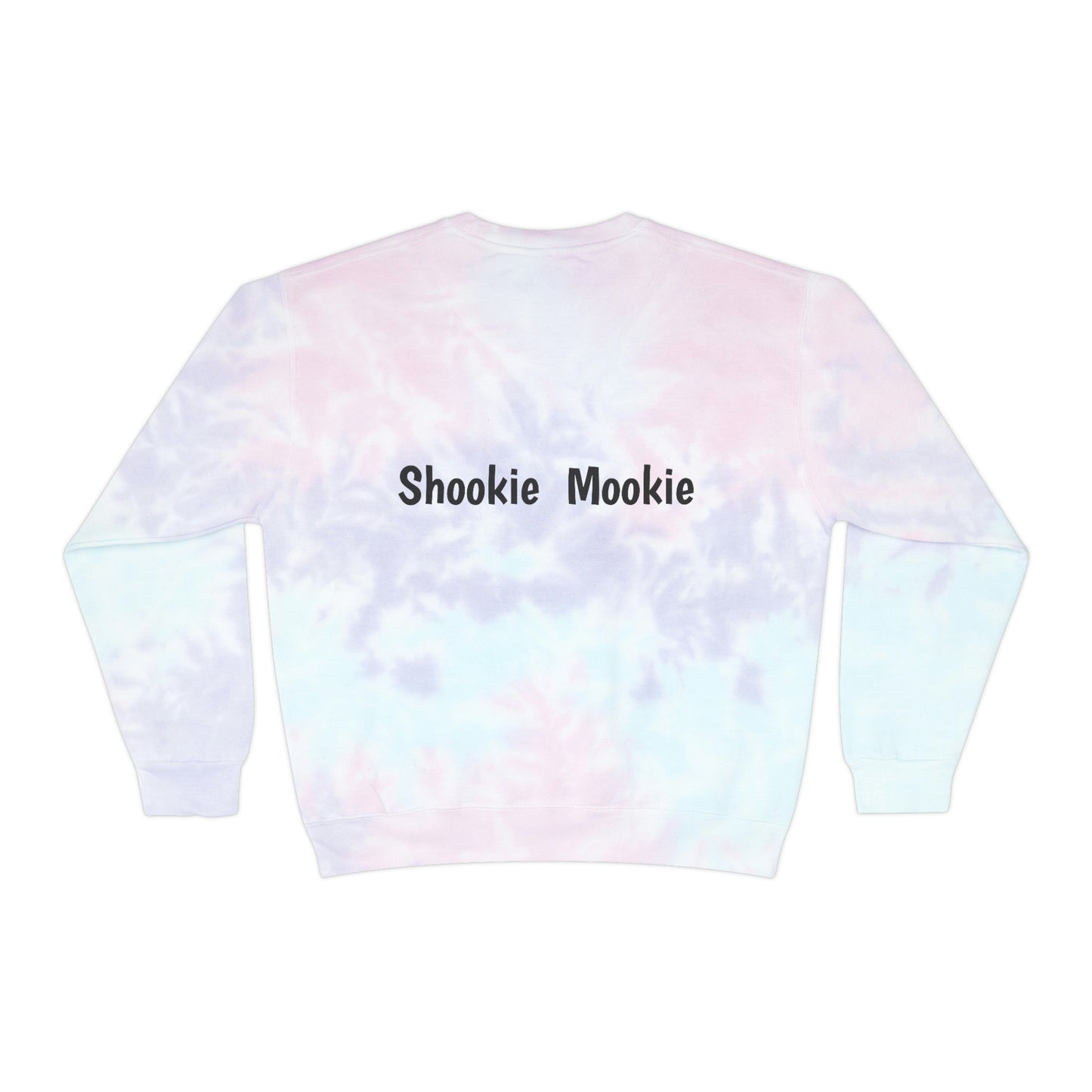 Throttle of Motorcycle Unisex Tie-Dye Sweatshirt