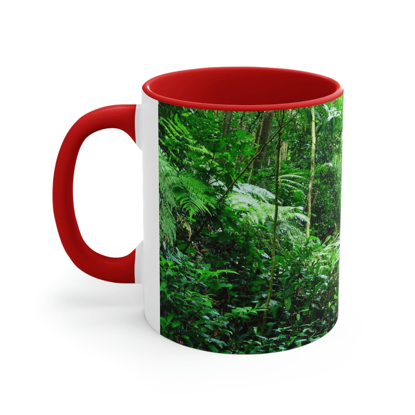 Wilderness Accent Coffee Mug, 11oz Coffee Tea Soda Water Ice Cream Soup Peach Cobbler