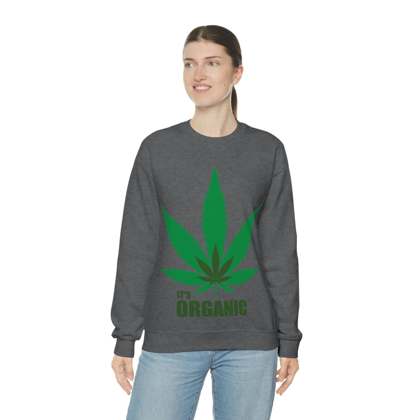 Sudadera Es Hoja Verde Orgánica ¡Vamos a una fiesta!
