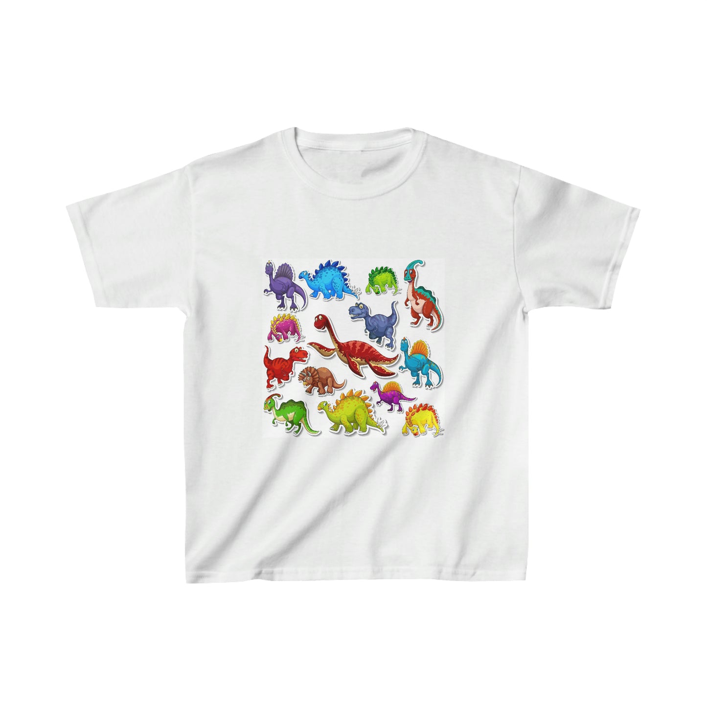 Camiseta juvenil de dinosaurios coloridos ¡Conseguí esta camiseta porque fui bueno!